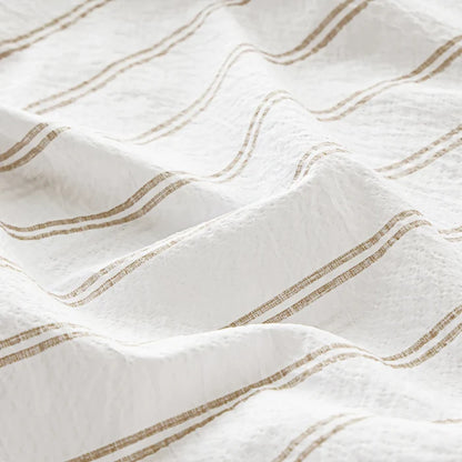 Cotton-Like Striped Sheet Sets