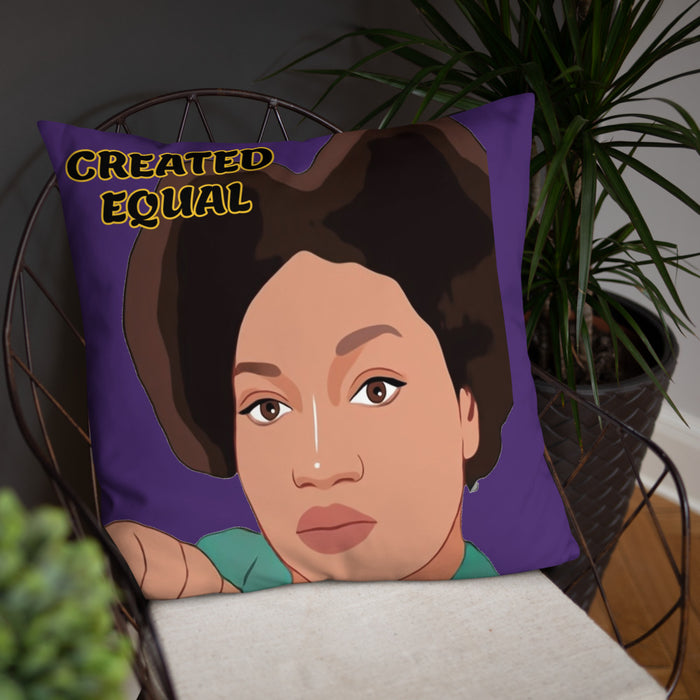 Created Equal Basic Pillow