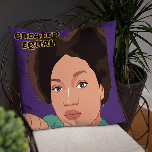 Created Equal Basic Pillow