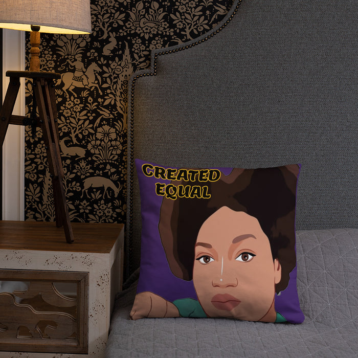 Created Equal Basic Pillow