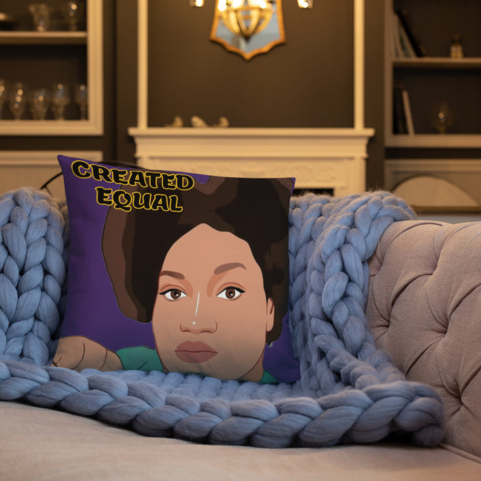 Created Equal Basic Pillow