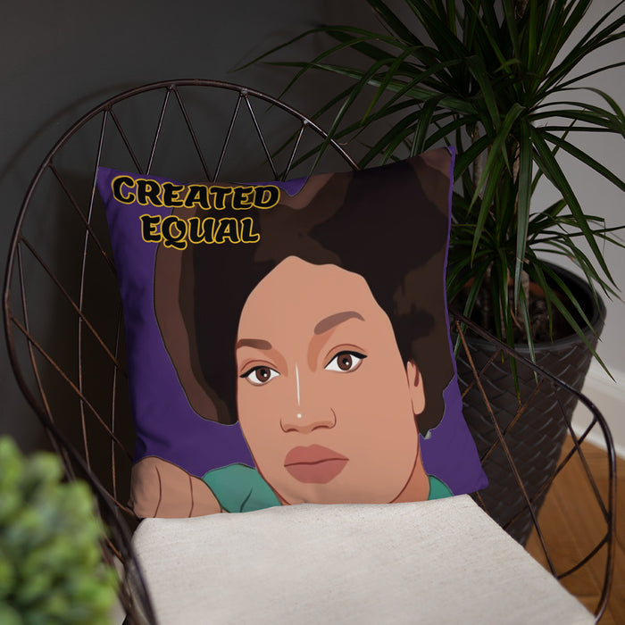 Created Equal Basic Pillow