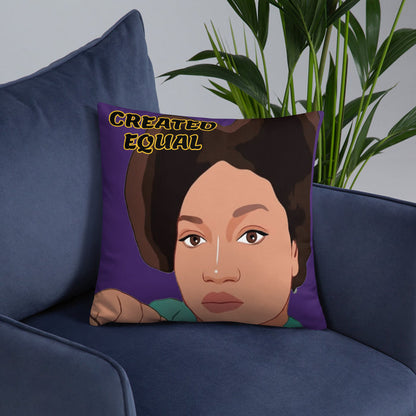 Created Equal Basic Pillow