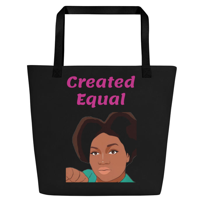 Created Equal Beach Bag