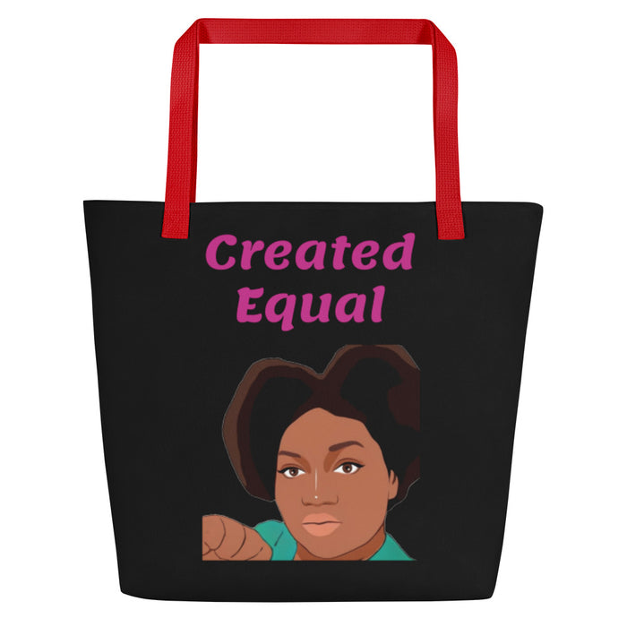 Created Equal Beach Bag