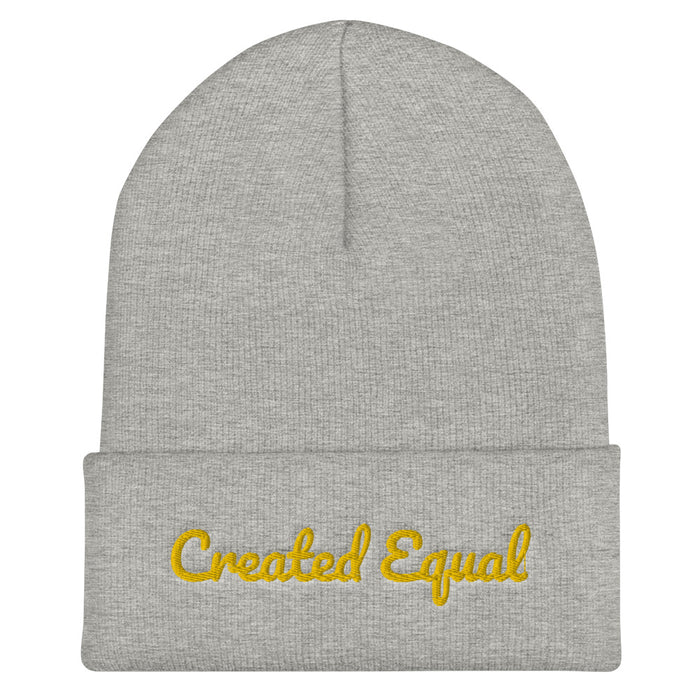 Created Equal Cuffed Beanie