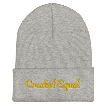 Created Equal Cuffed Beanie