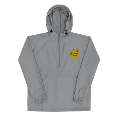 Created Equal Embroidered Champion Packable Jacket
