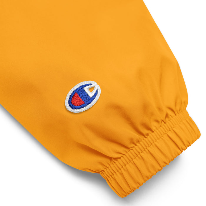 Created Equal Embroidered Champion Packable Jacket