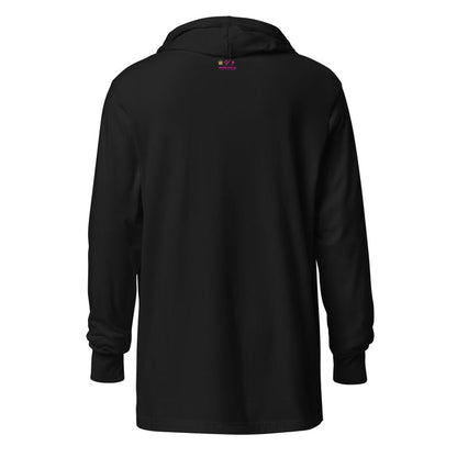 Created Equal Hooded long-sleeve tee