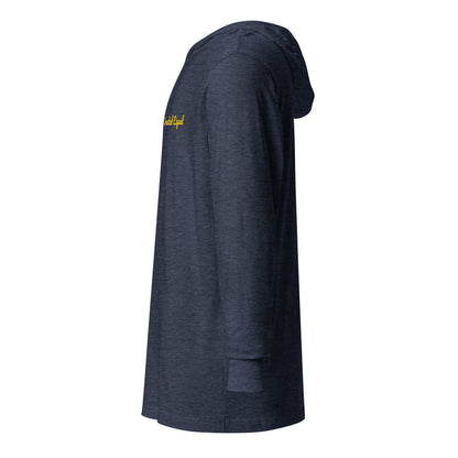 Created Equal Hooded long-sleeve tee
