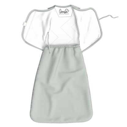 Cuddle Bundle - Avocado Cuddle Sack + Milk Footie