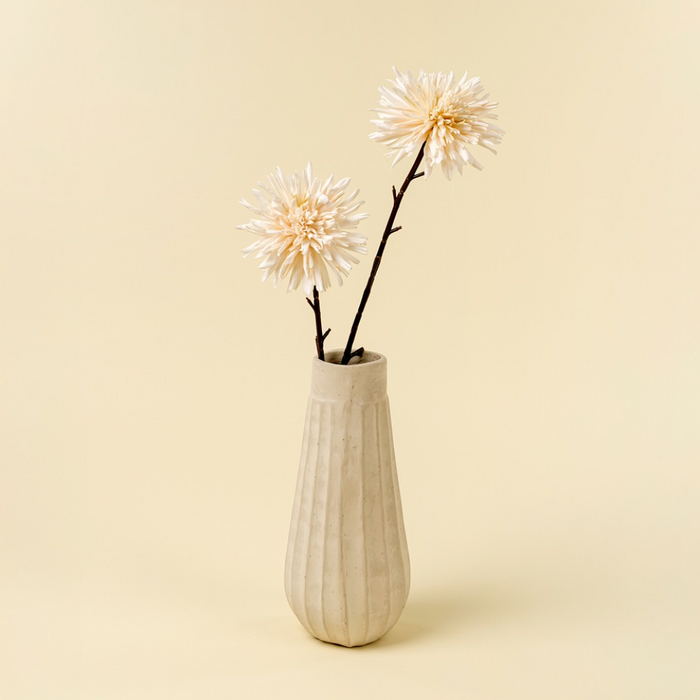 Dahlia Stem in Cream