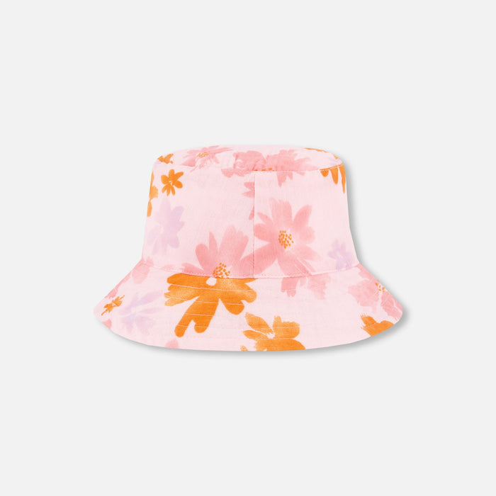 Deux Par Deux Hat - Watercolor-G30EH-080 6/12-Pumpkin Pie Kids Canada