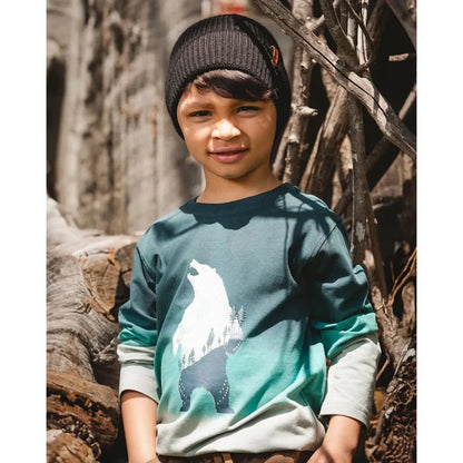 Deux Par Deux Top - Jungle Green-H20U72-292 4-Pumpkin Pie Kids Canada