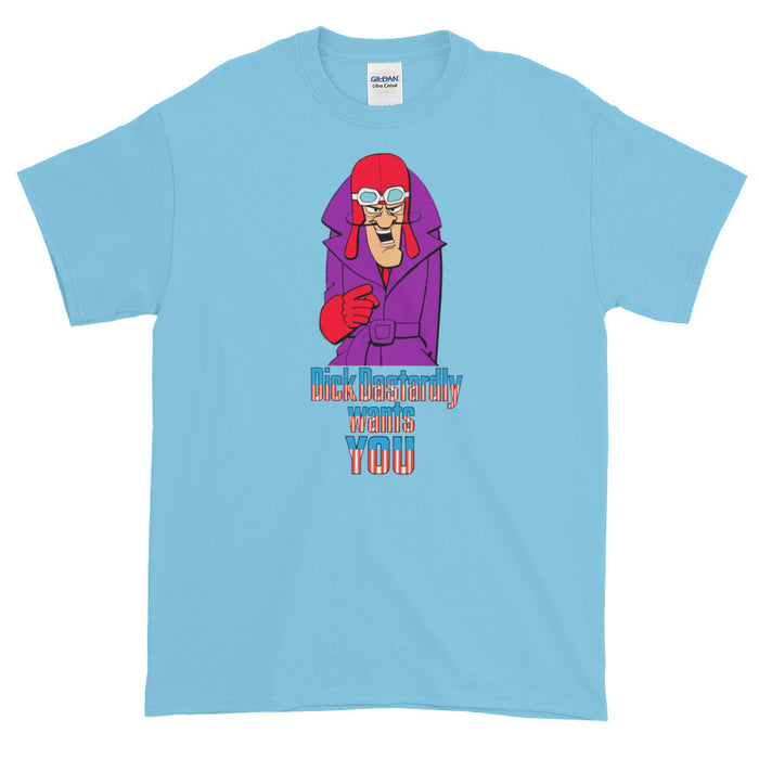 Dick Dastardly Wants You Short-Sleeve T-Shirt