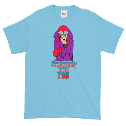 Dick Dastardly Wants You Short-Sleeve T-Shirt