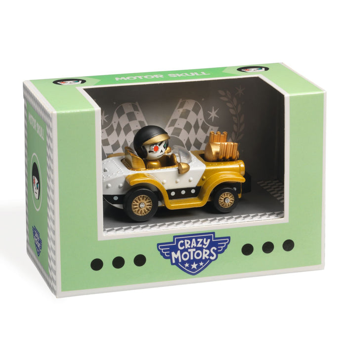 Djeco Crazy Motors - Motor Skull-DJ05488-Pumpkin Pie Kids Canada