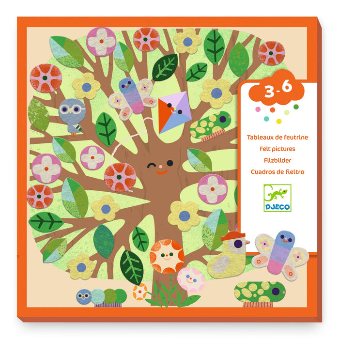 Djeco Felt Through the Seasons-DJ00089-Pumpkin Pie Kids Canada