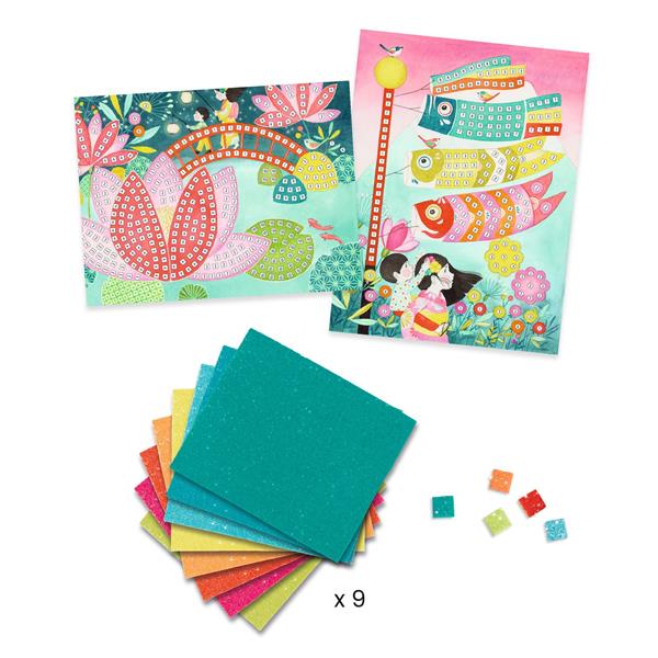 Djeco Mosaics Kyoto-DJ09308-Pumpkin Pie Kids Canada