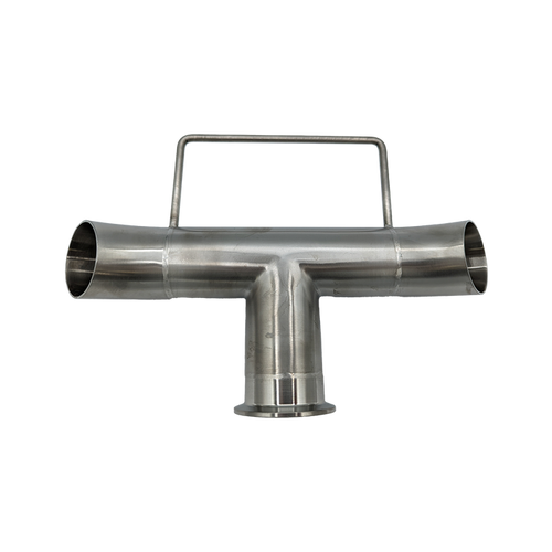 Double Draw-off Nozzle 2" Tri-clamp Fitting
