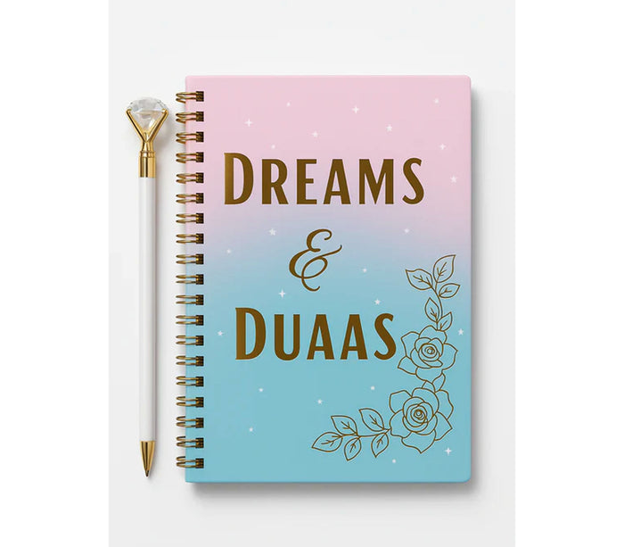 Dreams and Duaas Notebook & Journal LITTLE MUSLIM CRAFT