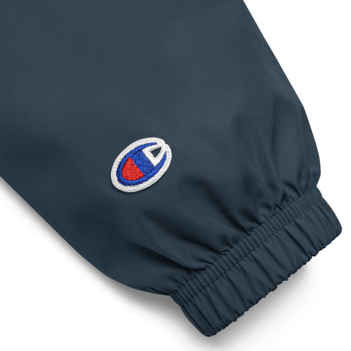 Faith + Work Embroidered Champion Packable Jacket