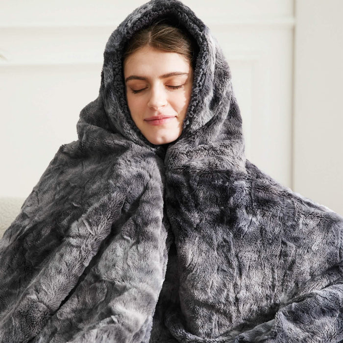 GentleSoft™ Faux Fur Sherpa Fleece Blanket