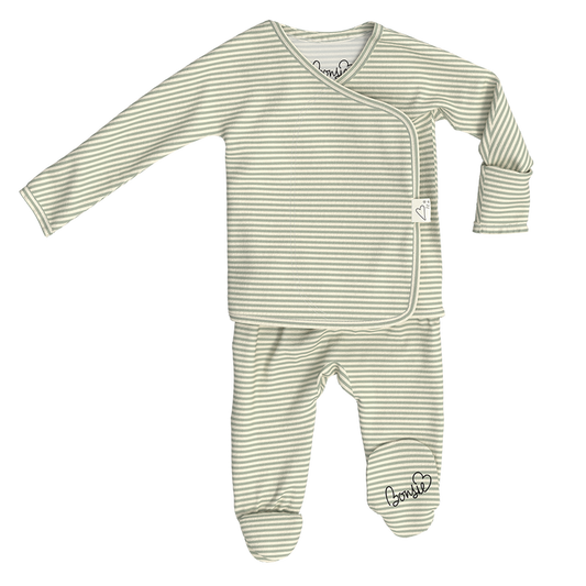 Footie - Mint Twist - Outlet