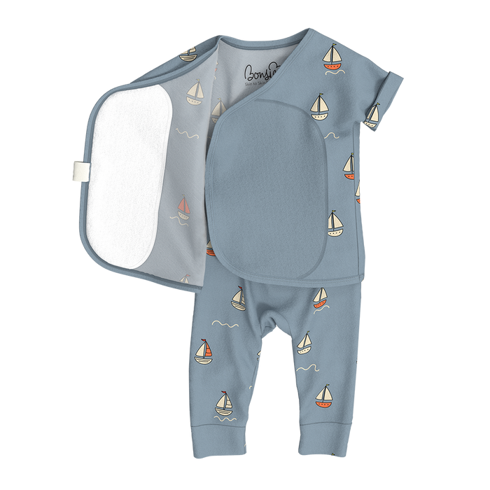 Footless Short Sleeve - Ahoy Baby - Outlet