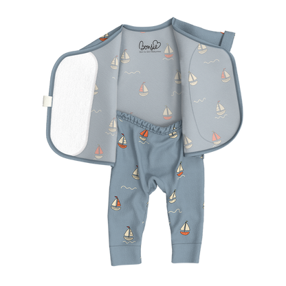 Footless Short Sleeve - Ahoy Baby - Outlet