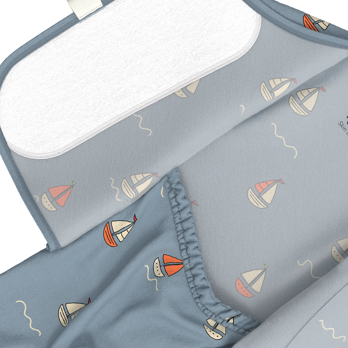 Footless Short Sleeve - Ahoy Baby