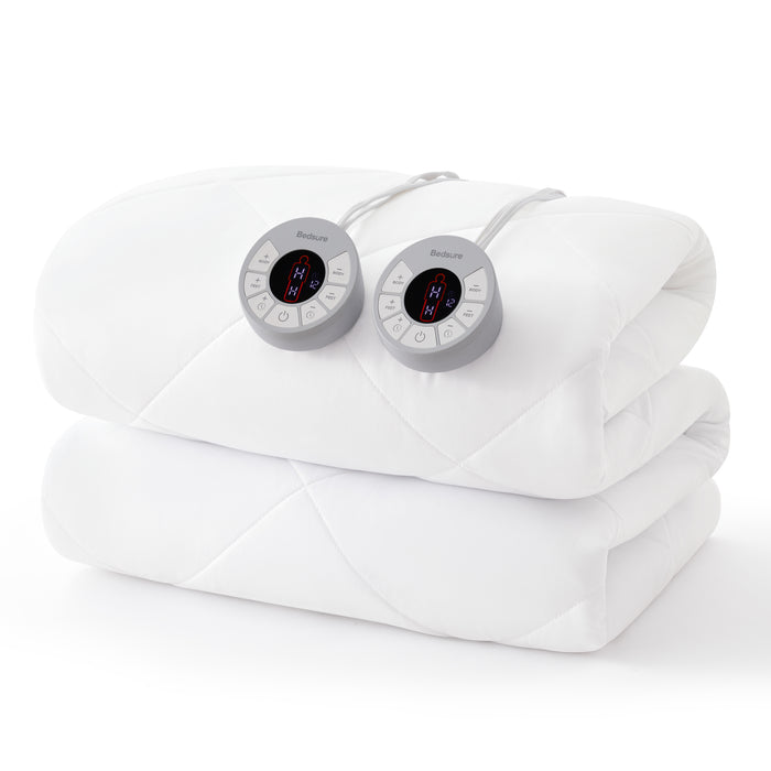 Four-Zoned Heated Mattress Pad