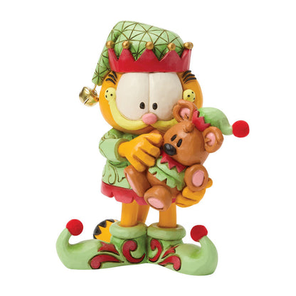 Garfield by Jim Shore | Garfield and Pooky in Elf Cost | Figurine