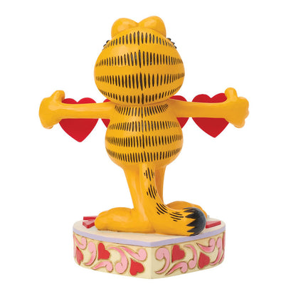 Garfield by Jim Shore | Garfield with Heart Garland | Figurine