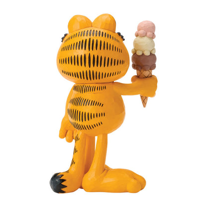 Garfield by Jim Shore | Garfield with Ice Cream | Figurine