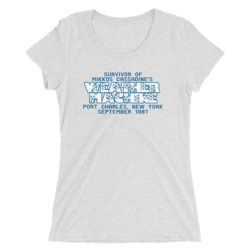 General Hospital Weather Machine Ladies' Short Sleeve T-Shirt