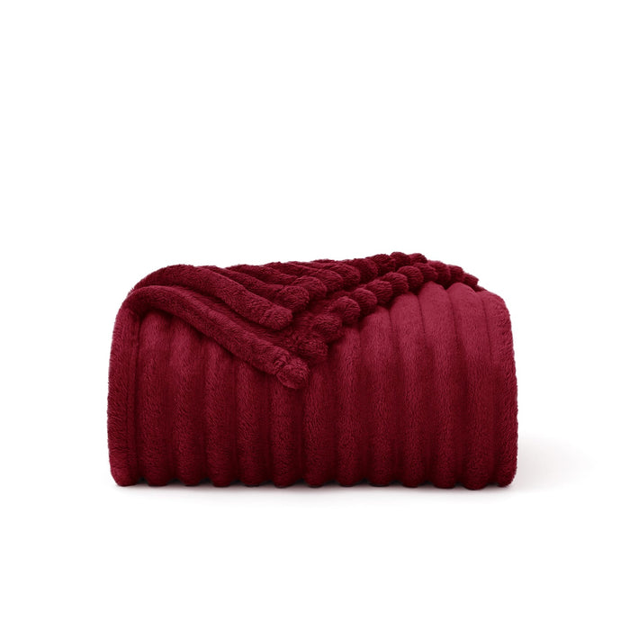 Burgundy / Throw
