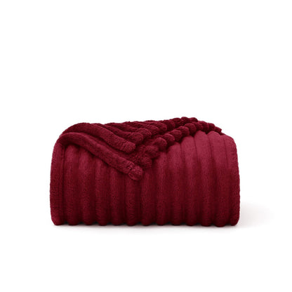 Burgundy / Throw