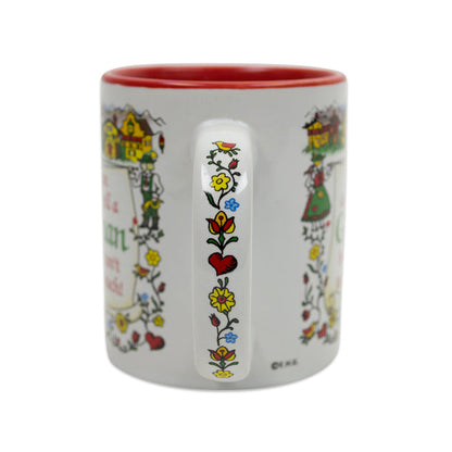 German Gift Idea Coffee Mug "Tell A German…"