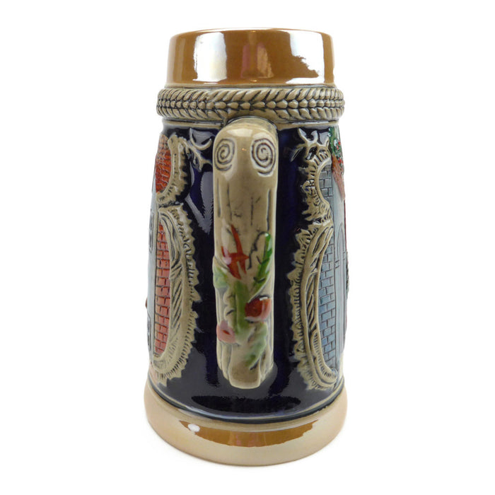 German Village Beer Stein without Lid - ScandinavianGiftOutlet