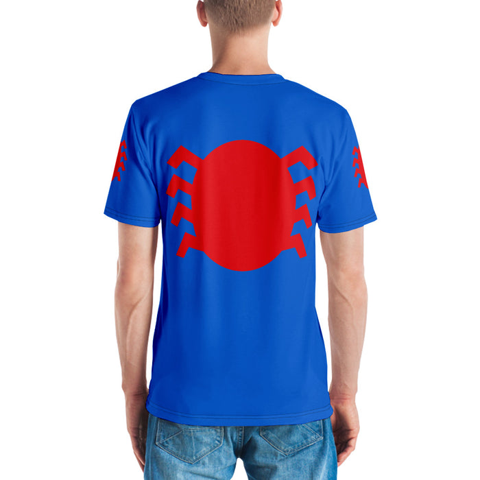 Giant Red Spider Men's T-Shirt (Front & Back Print)