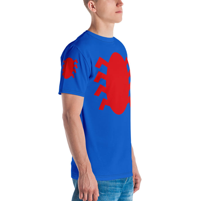 Giant Red Spider Men's T-Shirt (Front & Back Print)