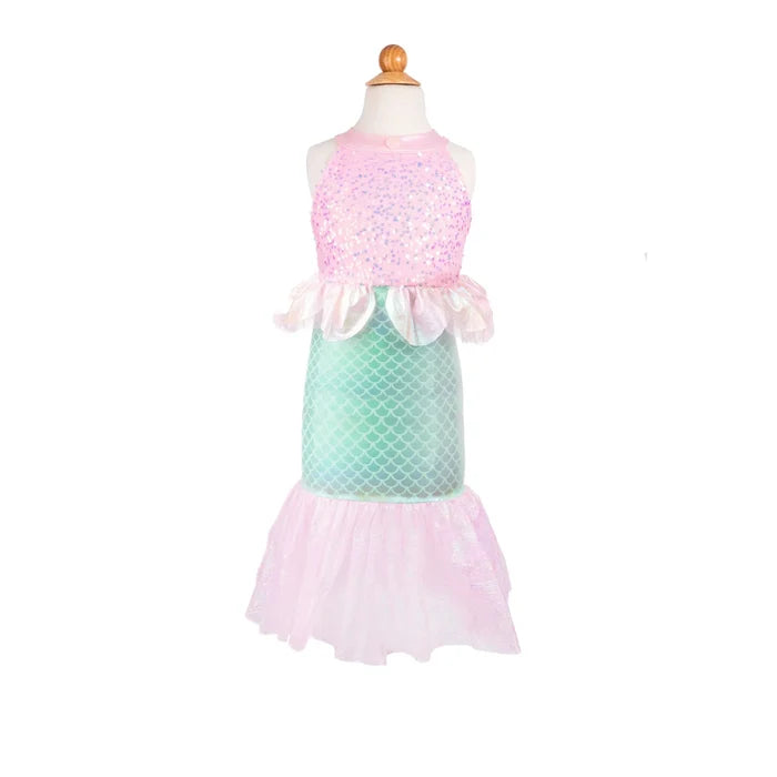 Great Pretenders Misty Mermaid Dress - Pink-37025-Pumpkin Pie Kids Canada