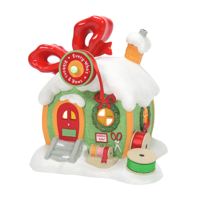 Grinch Villages | Every Who's Ribbon & Bows | Lighted Buildings
