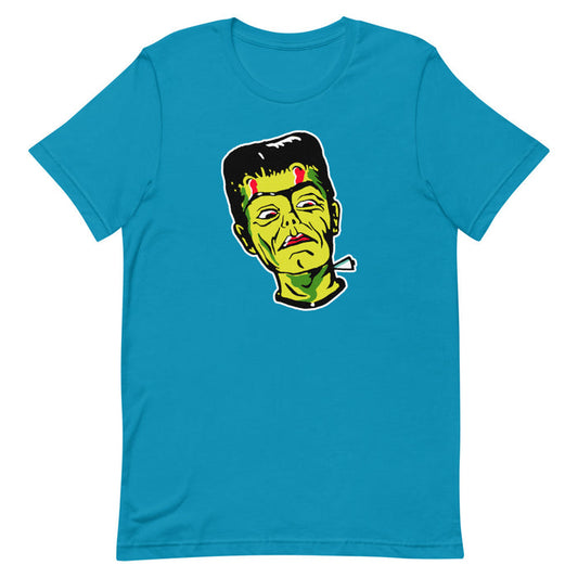 Halloween Monster: Frankenstein Short-Sleeve Unisex T-Shirt