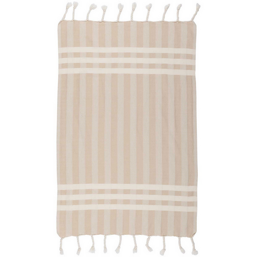 Hand Towel - Criss Cross - Beige