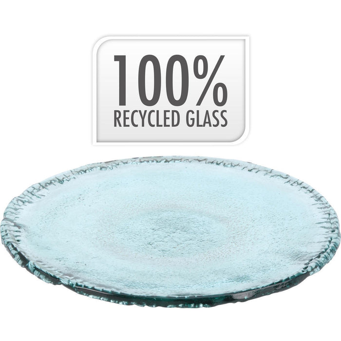 Handmade Glass Plate Round