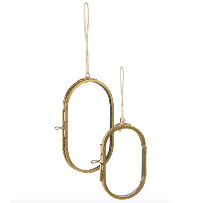 Hanging Oval Picture Frame | Small