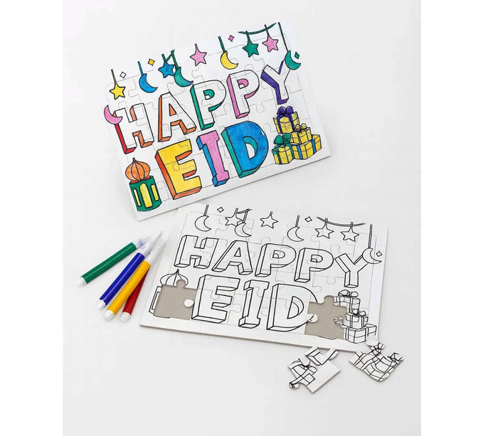 Happy Eid Puzzle LITTLE MUSLIM CRAFT